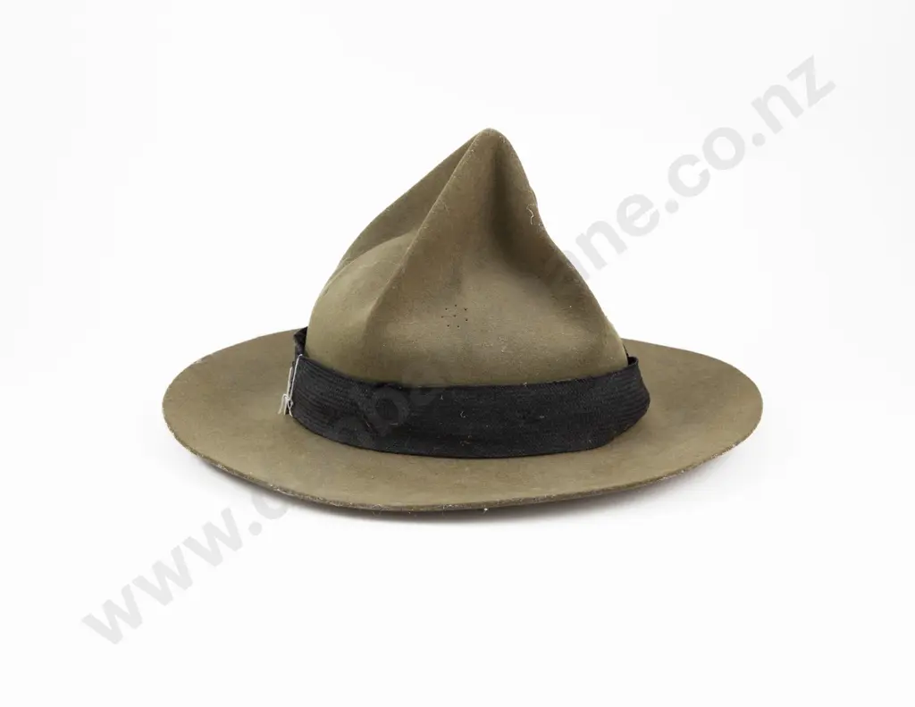 NZ WWII 'Lemon Squeezer' Hat Image 1++