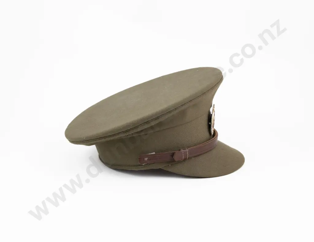 NZ Officer's Peaked Stiff Visor Cap Image 1++