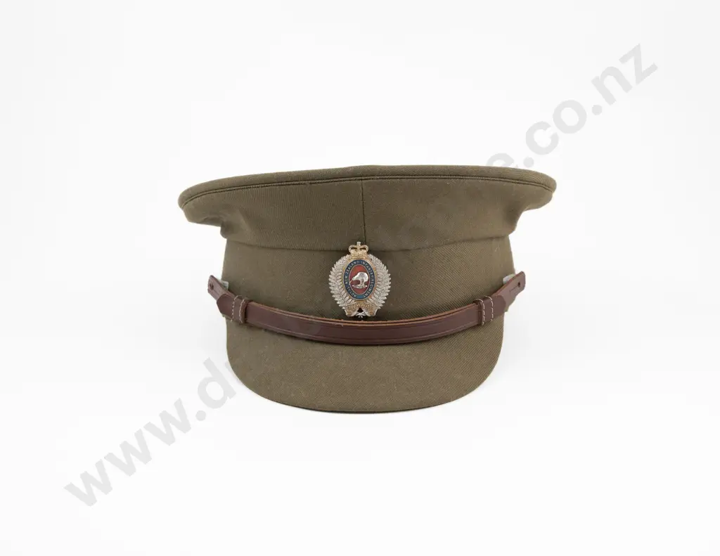 NZ Officer's Peaked Stiff Visor Cap Image 1++