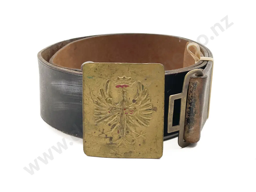 Spanish Civil War Army Belt with Buckle Image 1++