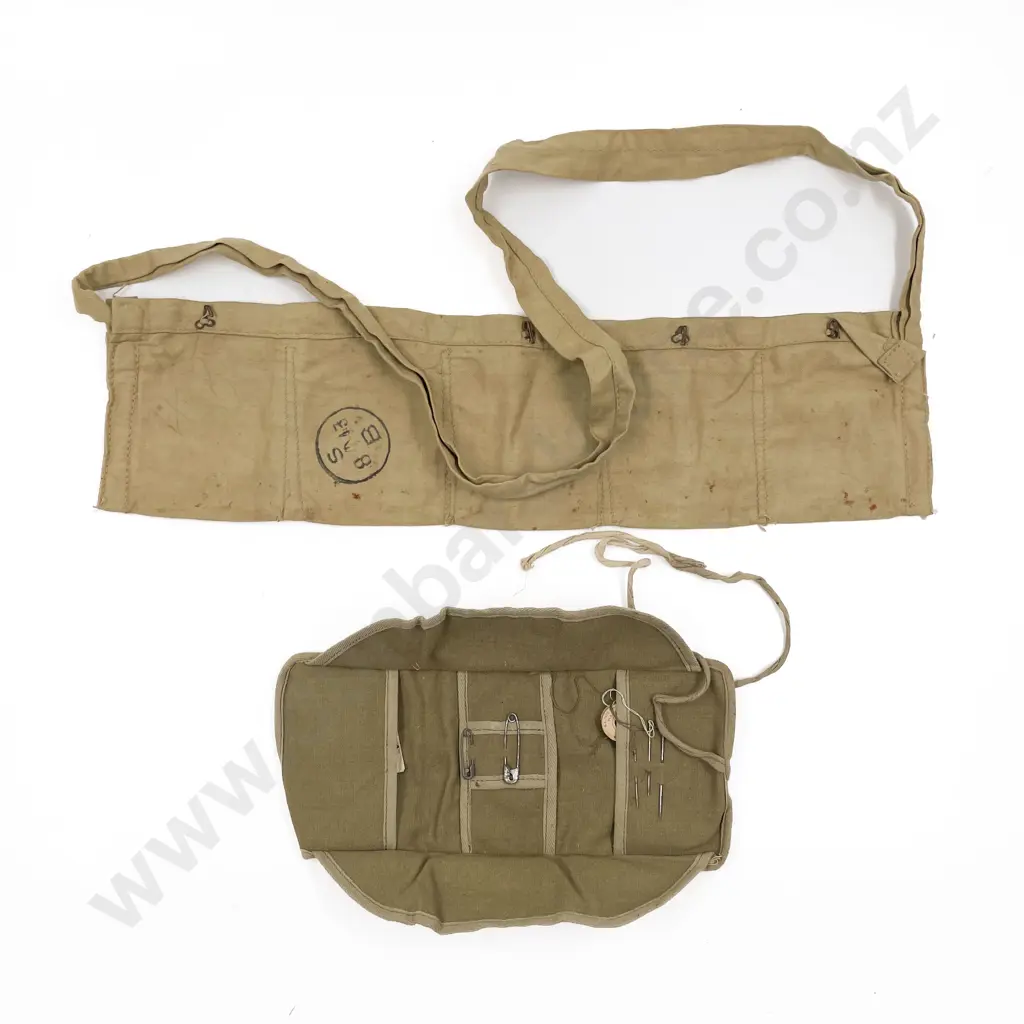 WWII '43 Bandolier and Sewing KIt Image 1++
