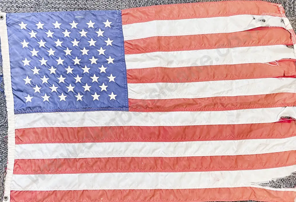 Vintage USA Flag Image 1++