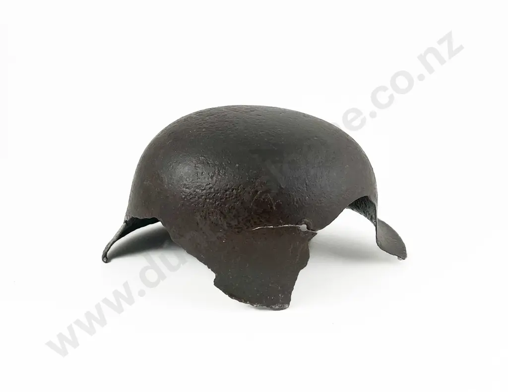 Battle of Stalingrad 1942-43 - Battlefield Find German Steel Helmet Image 1++