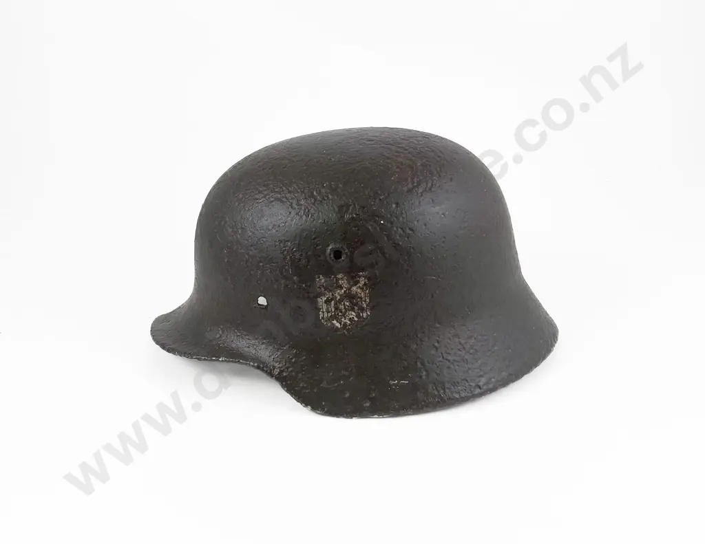 Battle of Stalingrad 1942-43 - Battlefield Find German Steel Helmet Image 1++