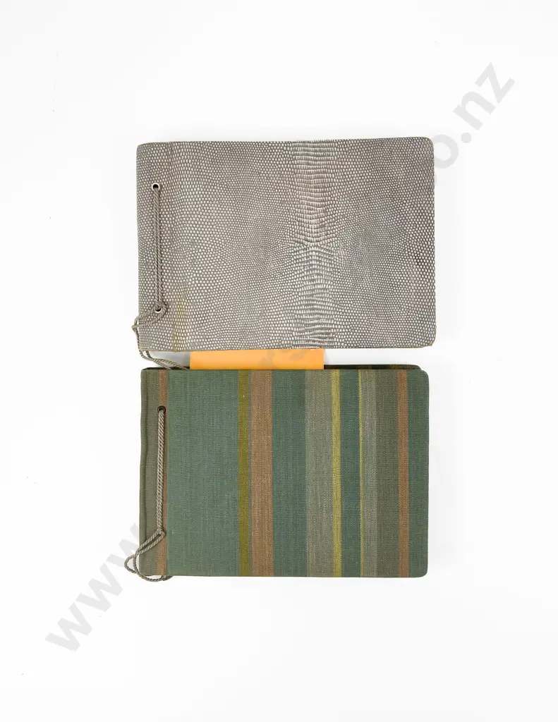Two German Pre and Post WWII Photo Snapshot Albums Image 1++
