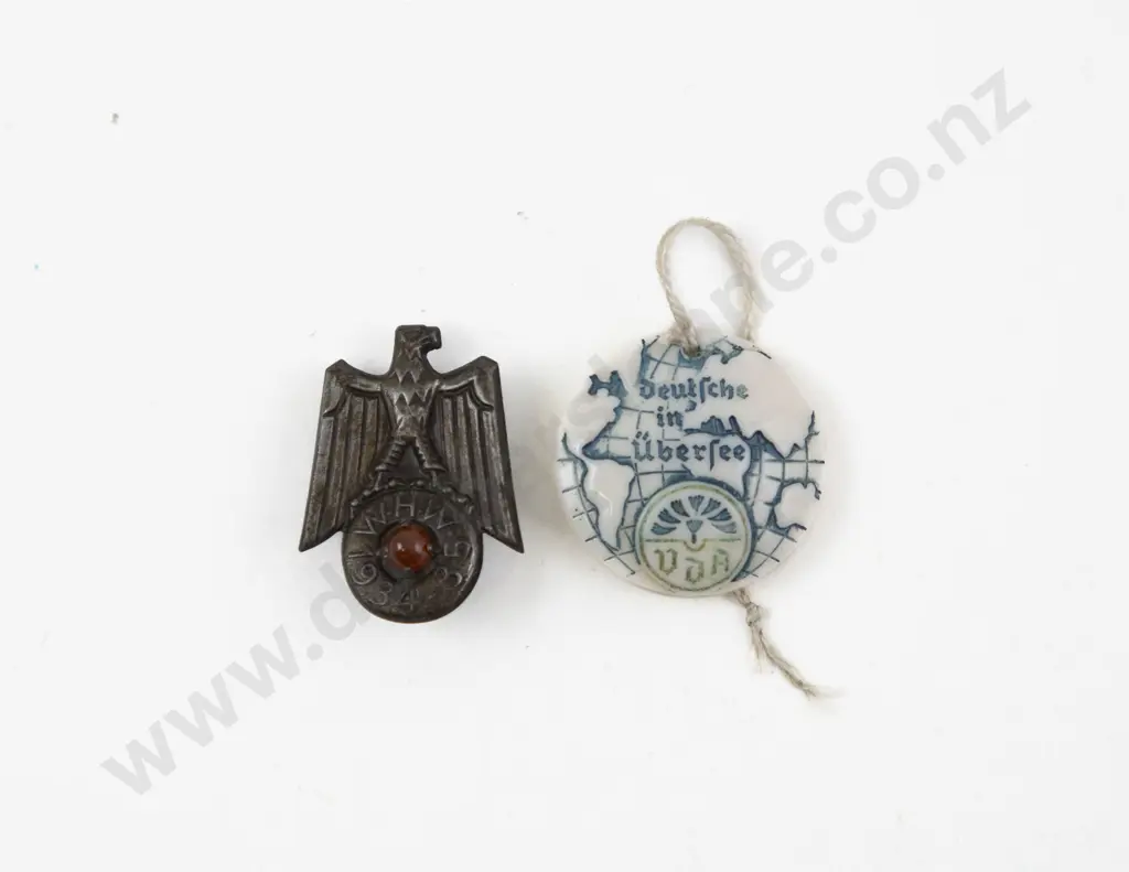 German Tinnie Badge and Button Image 1++