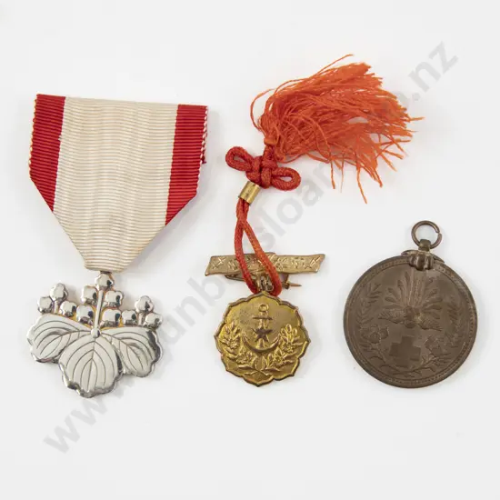WWII Three Japanese Medals