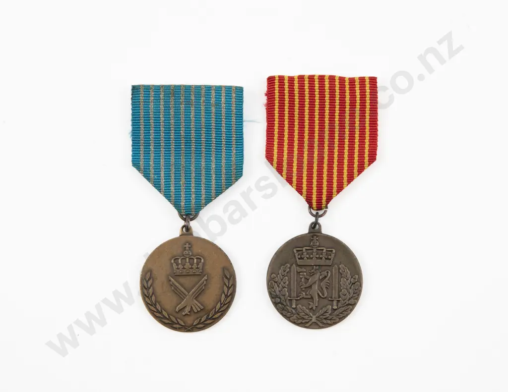 Norwegian Service Medals Image 1++