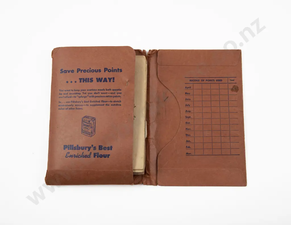 WWII USA Ration Book Holder and Ration Cards Image 1++