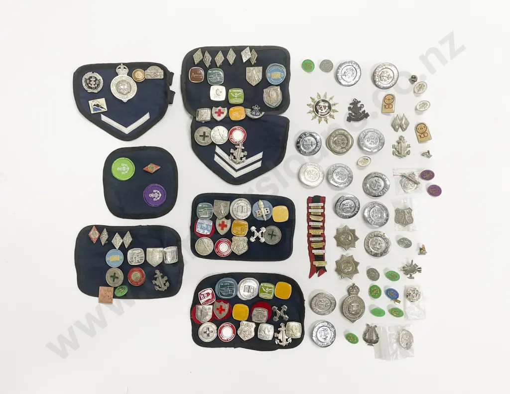 Large Collection Boys Brigade Badges and Buttons Image 1++