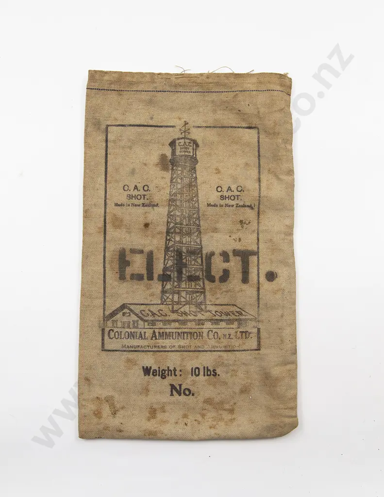 Colonial Ammunition Co NZ Ltd Shot Bag 10lbs Image 1++