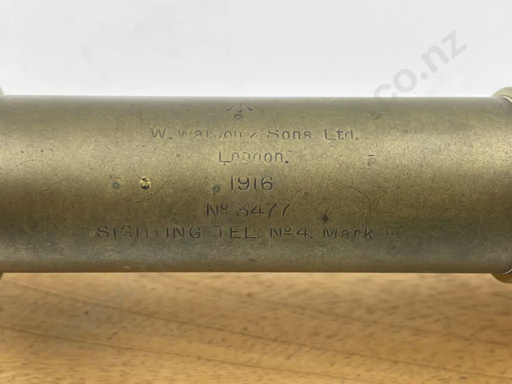 WWI Brass Military Issue Gun Sight Image 1++