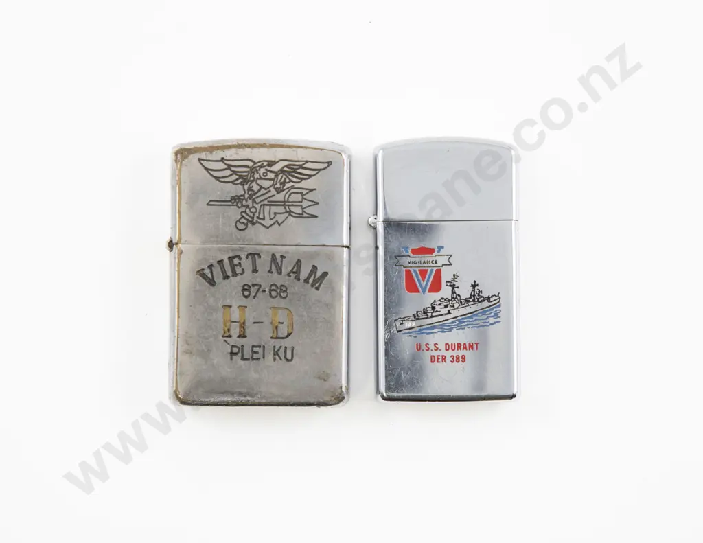 Two Zippo Lighters Image 1++