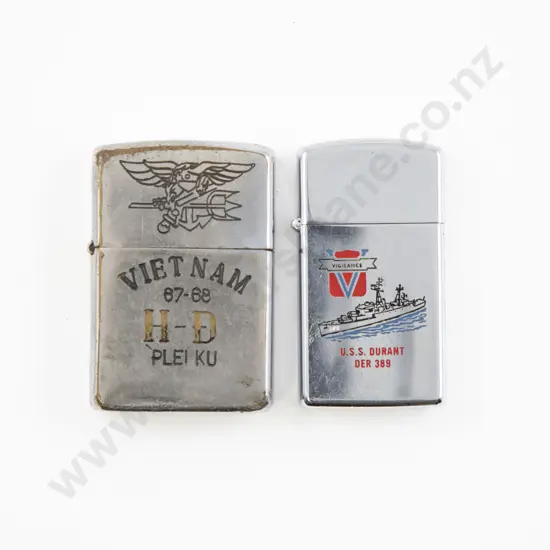 Two Zippo Lighters