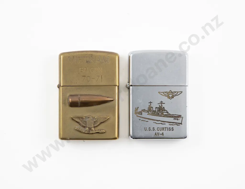 Two Zippo Lighters Image 1++