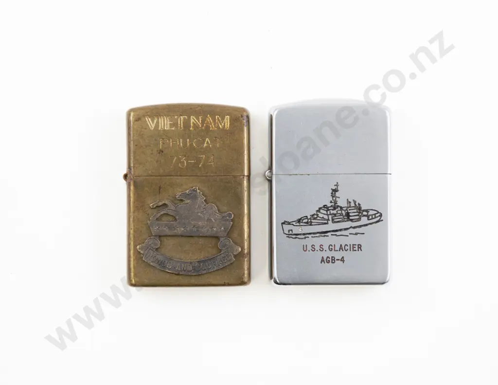 Two Zippo Lighters Image 1++