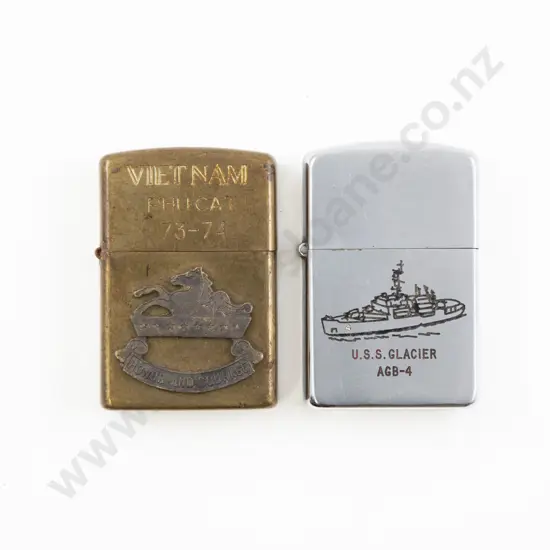 Two Zippo Lighters