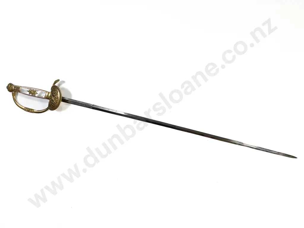 C1810 French Napoleonic Court Sword and Scabbard Image 1++