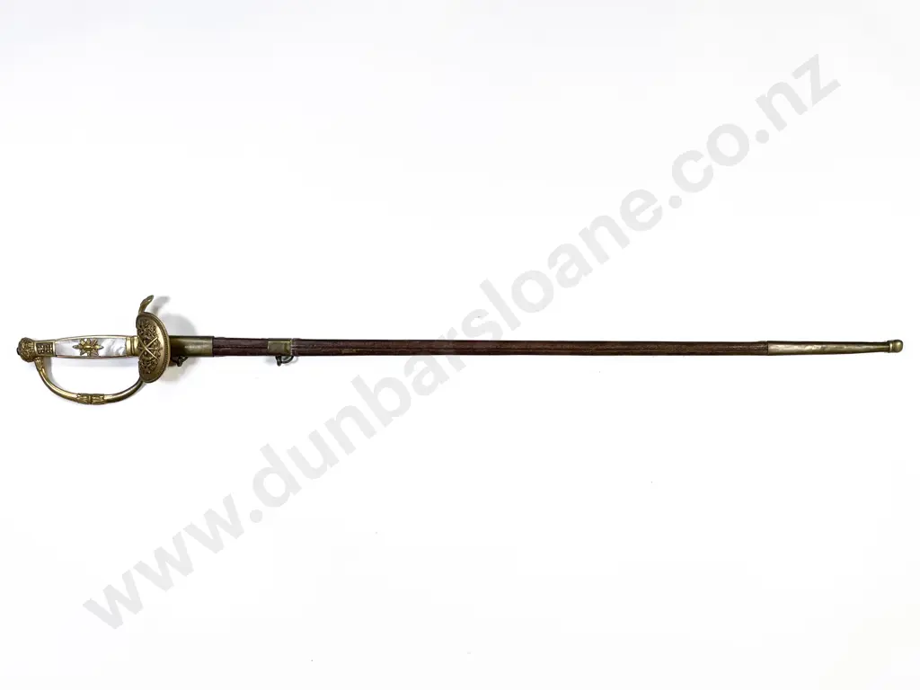 C1810 French Napoleonic Court Sword and Scabbard Image 1++