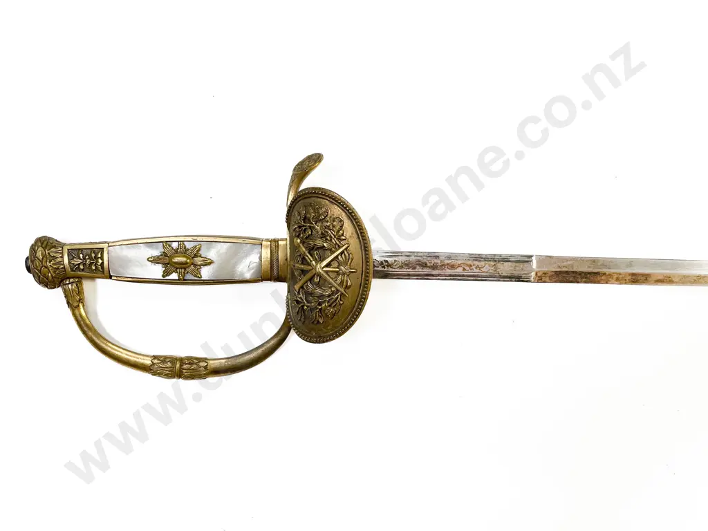 C1810 French Napoleonic Court Sword and Scabbard Image 1++
