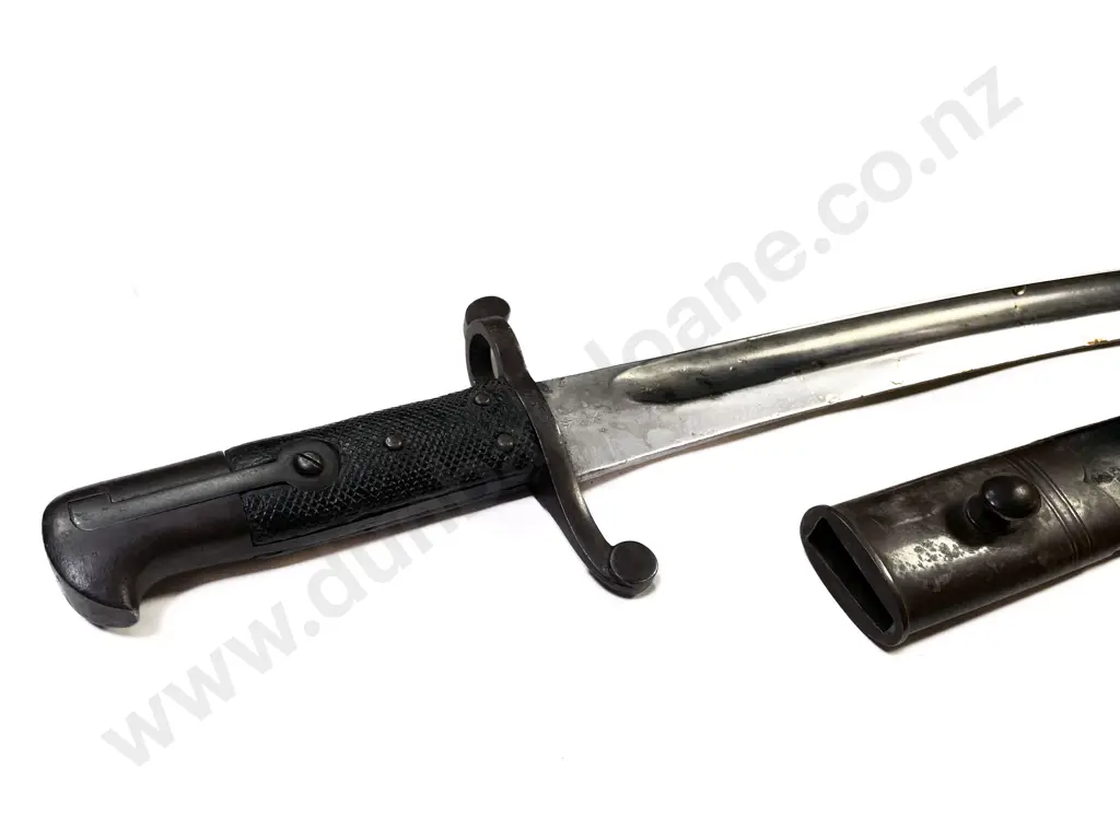 Land Wars Era British 1856/58 Enfield Sword Bayonet and Scabbard Image 1++