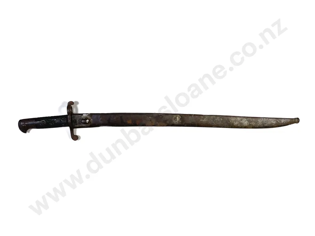 Land Wars Era British 1856/58 Enfield Sword Bayonet and Scabbard Image 1++