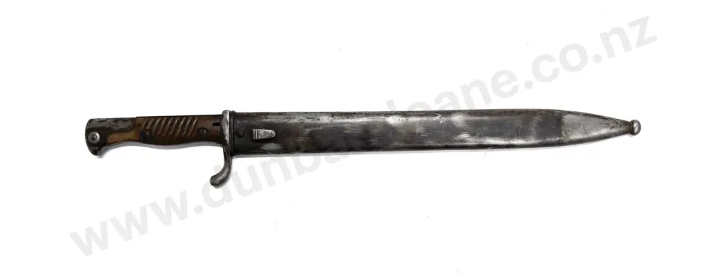 WWI German 1898/05 Waffenfabrik Mauser A.G. Oberndorf a N Butcher Blade Bayonet Image 1++