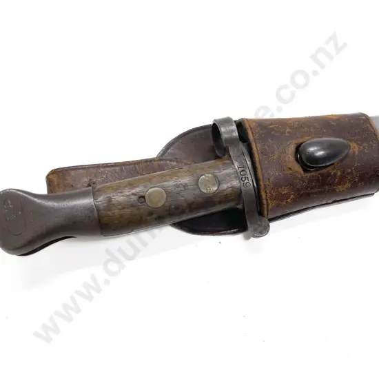 1898 Lee Metford 2nd Pattern Bayonet and Scabbard