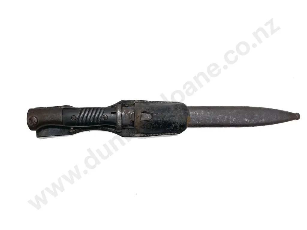 WWII German K98 Mauser Bayonet and Scabbard Image 1++