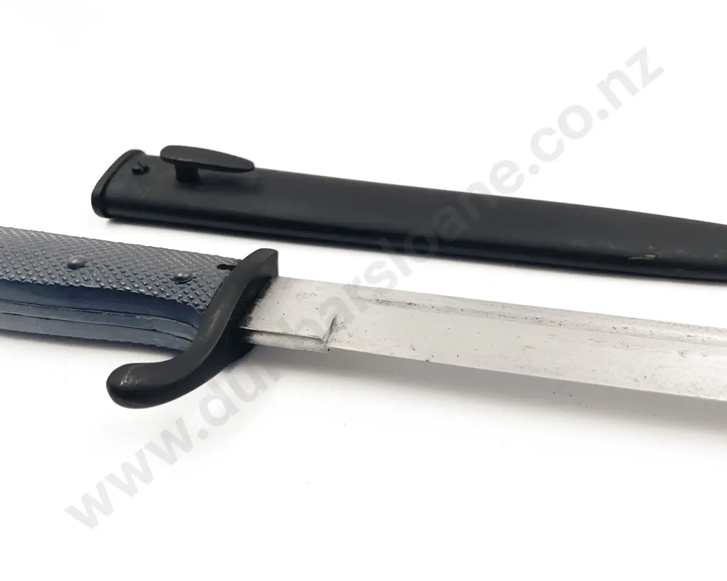 Probable WWII German Rifle Bayonet Knife and Scabbard Image 1++