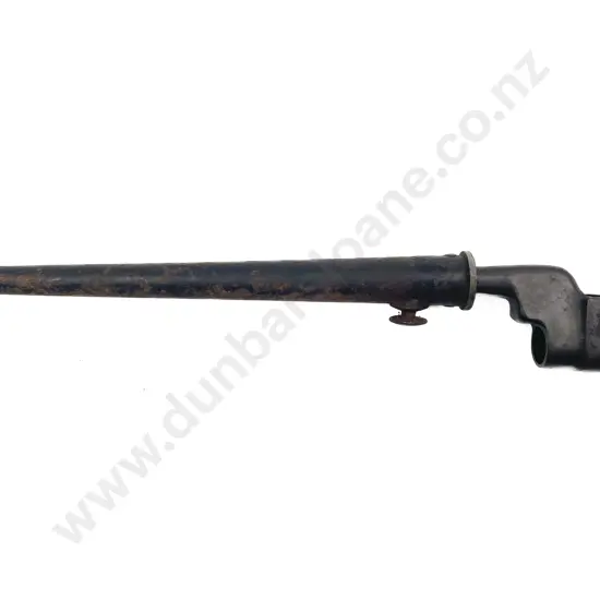 WWII British Lee Enfield No 4 MKII Spike Bayonet and Scabbard