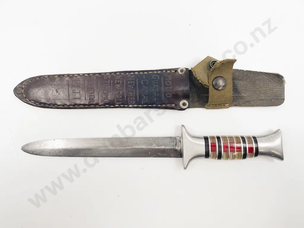 WWII Trench Art Dagger Image 1++
