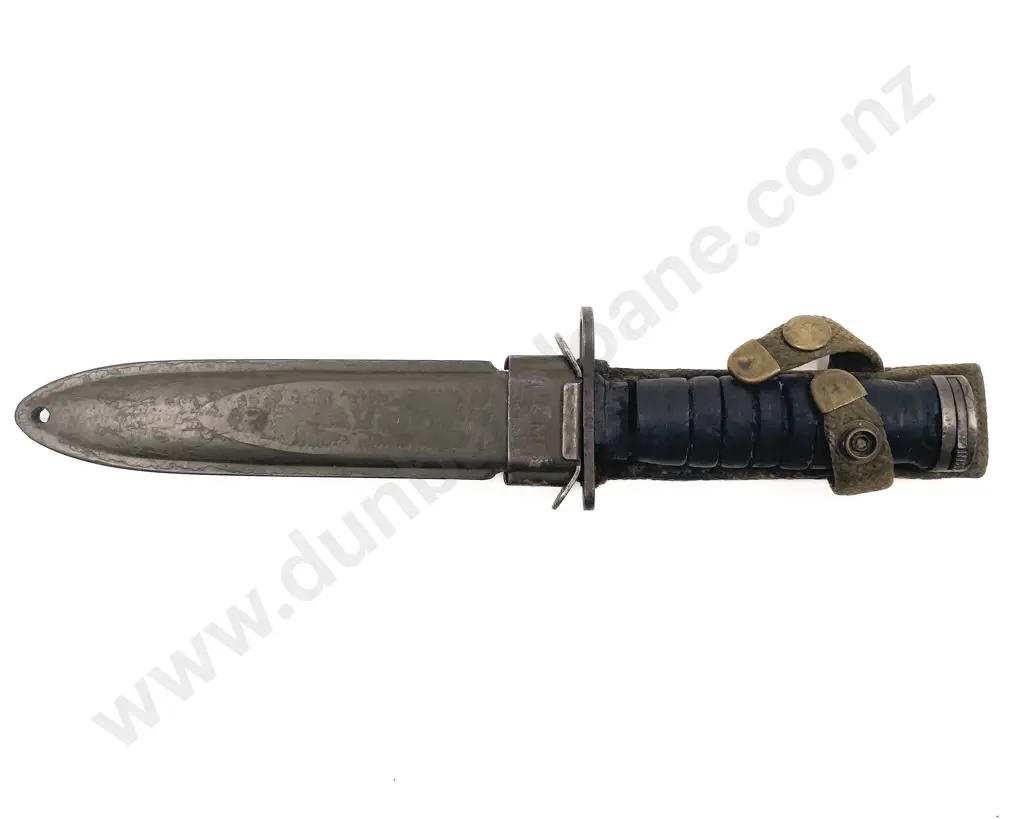 US M-3 Trench Knife with M8 Scabbard Image 1++