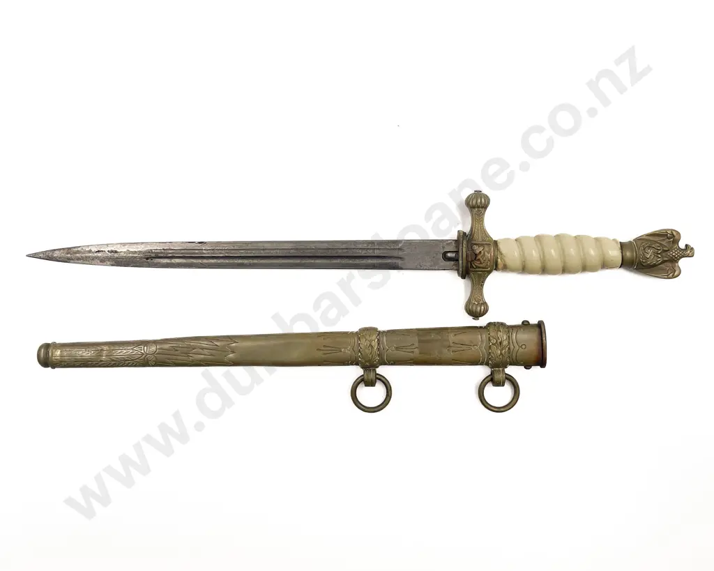 WWII German Kriegsmarine Naval Officers Dirk Image 1++