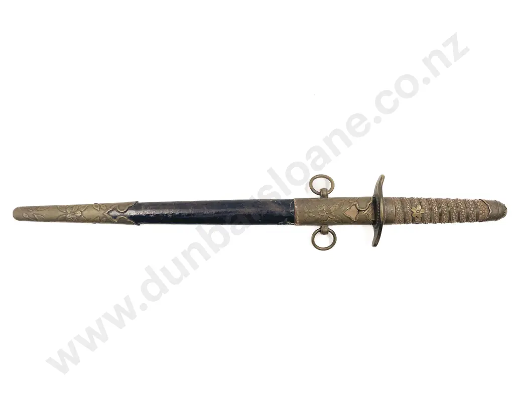 WWII Japanese Naval Officers Dagger Image 1++