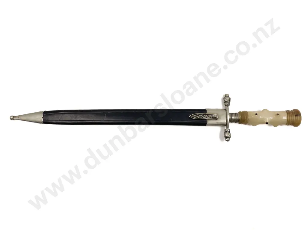 Masonic Ceremonial Dagger and Sheath Image 1++