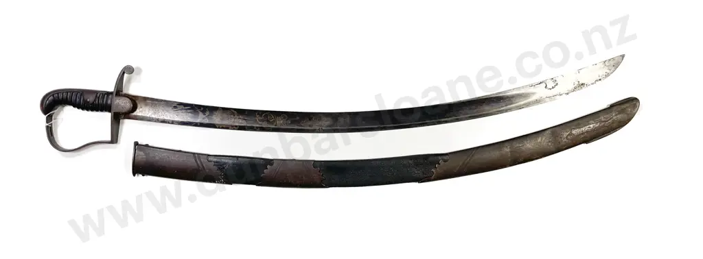 Officers 1796 Pattern Calvary Sword & Scabbard Image 1++