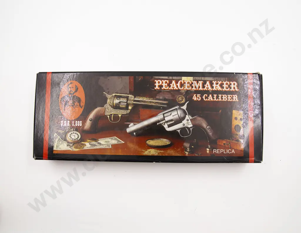 Boxed Spanish Denix Replica Peacemaker 45 Caliber Image 1++