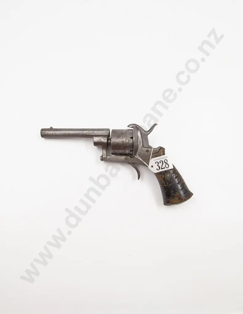 Late C19th (German) Pinfire Revolver Image 1++