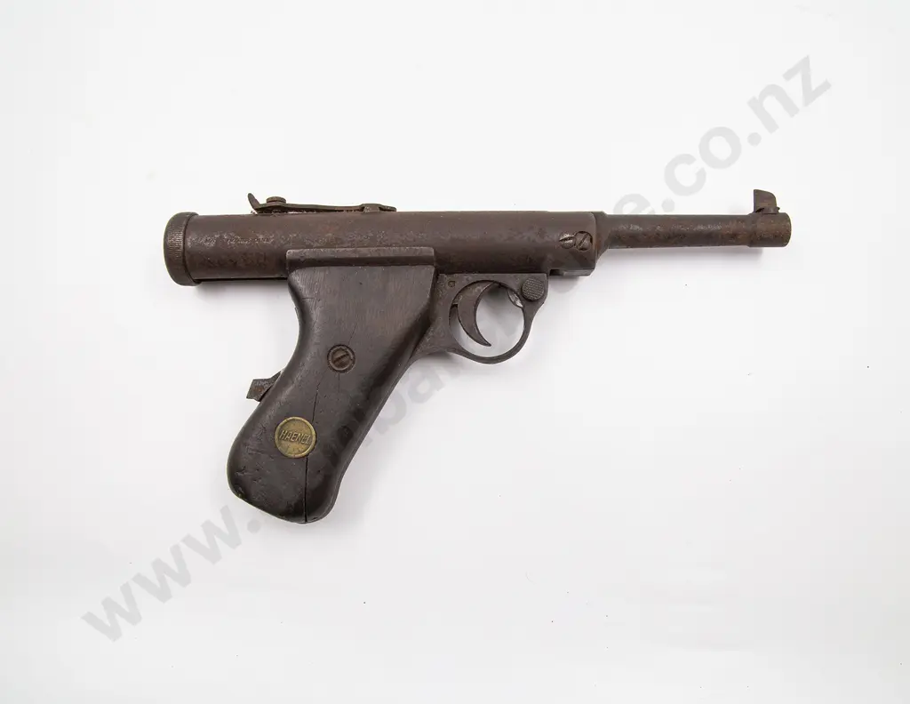 1927-1936 German Haenel Model 1928 177 Calibre Break Action Air Pistol Image 1++