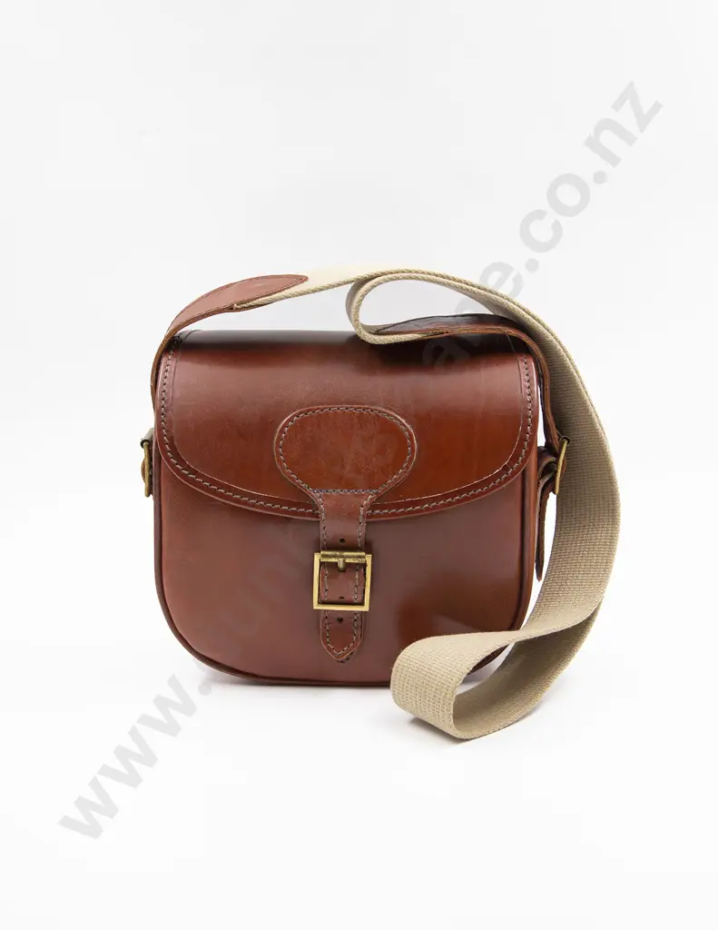 As New Hand Made Leather Cartridge Bag Image 1++