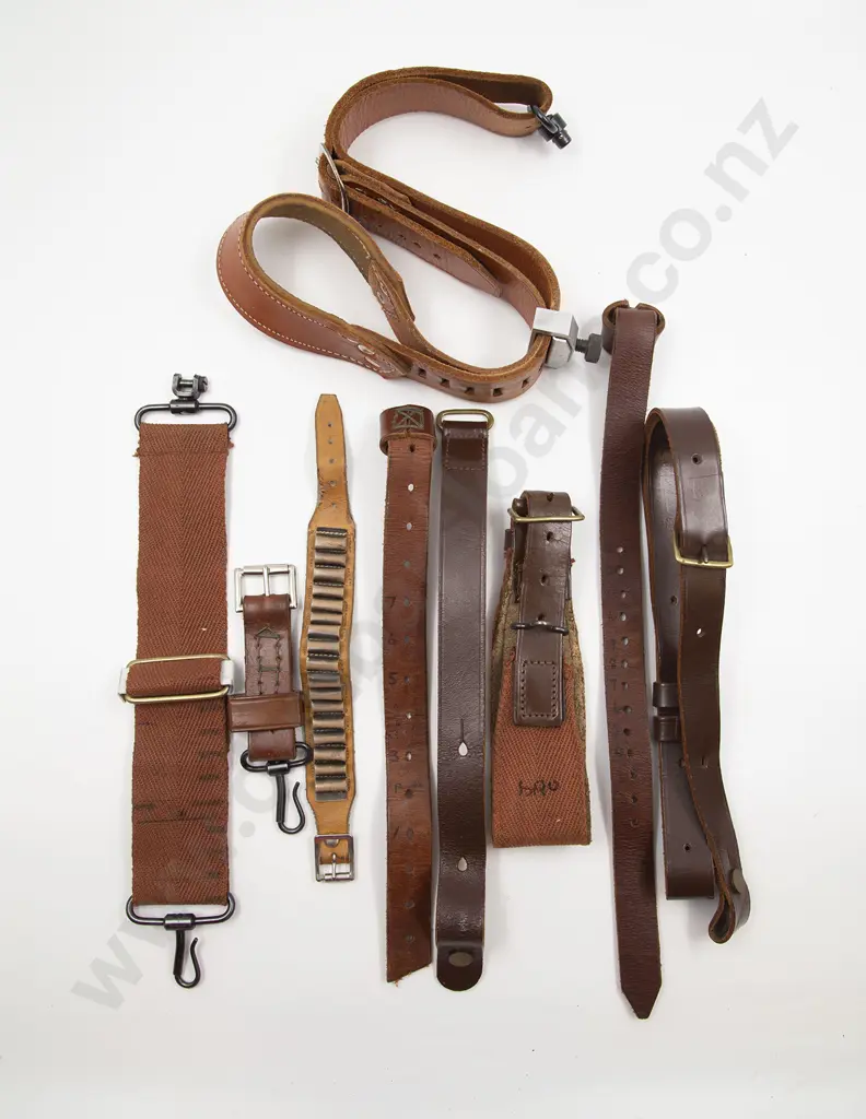 Leather and Canvas Rifle Case Image 1++