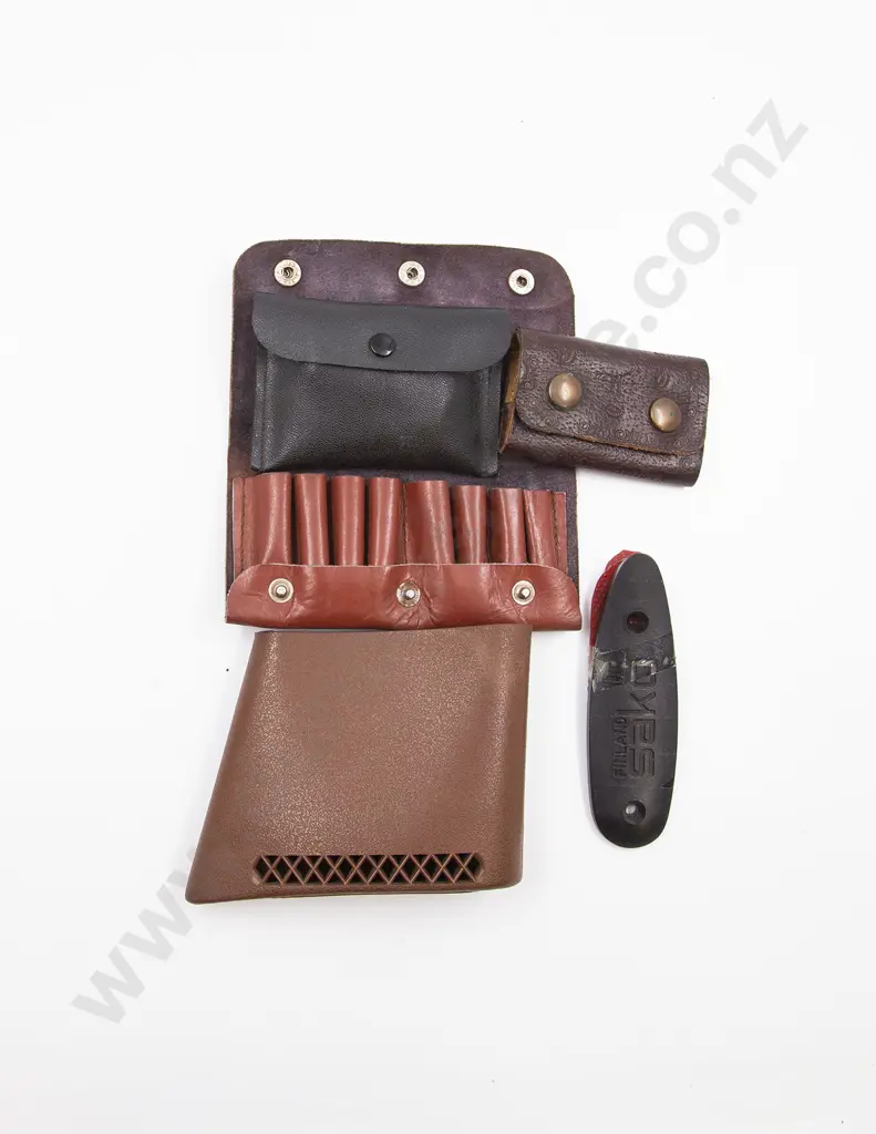 Leather and Canvas Rifle Case Image 1++