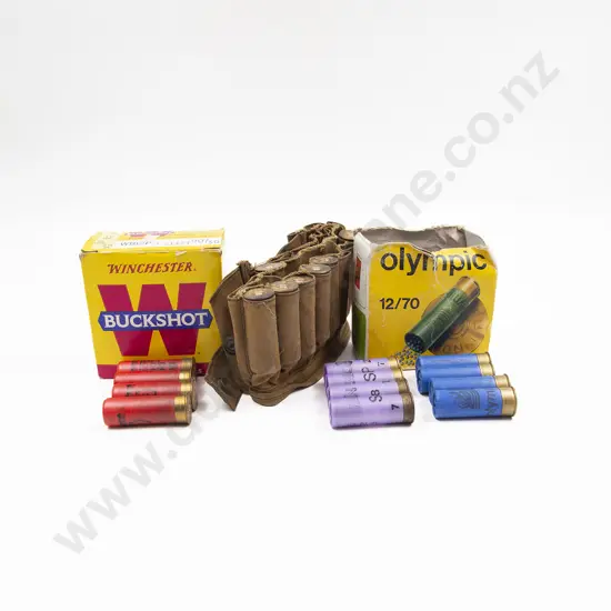 24/8 Rounds 12/7028g Cal Hunting Cartridges and 23 Rounds Winchester Buckshot