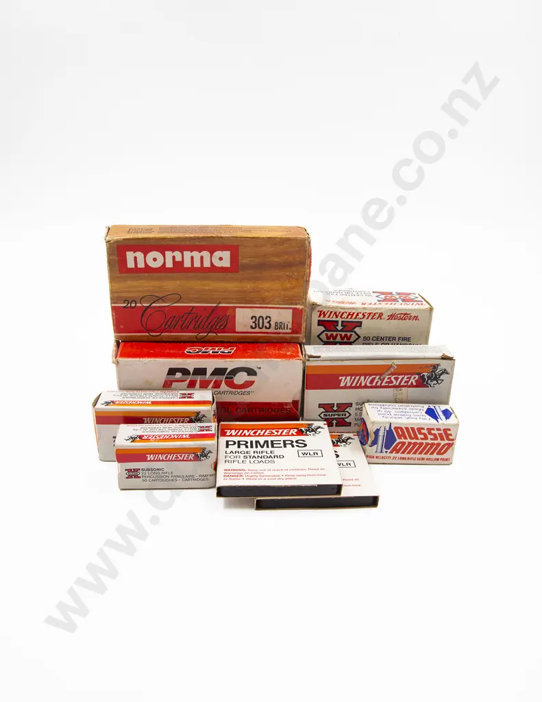 Collection Wincester Centre Fire Cartridges other manufacture and various Image 1++
