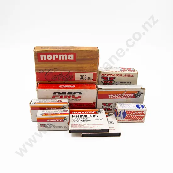 Collection Wincester Centre Fire Cartridges other manufacture and various