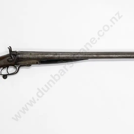 J H Crane London Double SIde By SIde Hammer Shotgun
