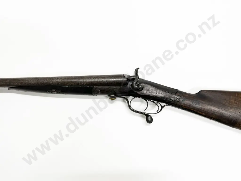 Antique English 12g Side by Side Shotgun Image 1++