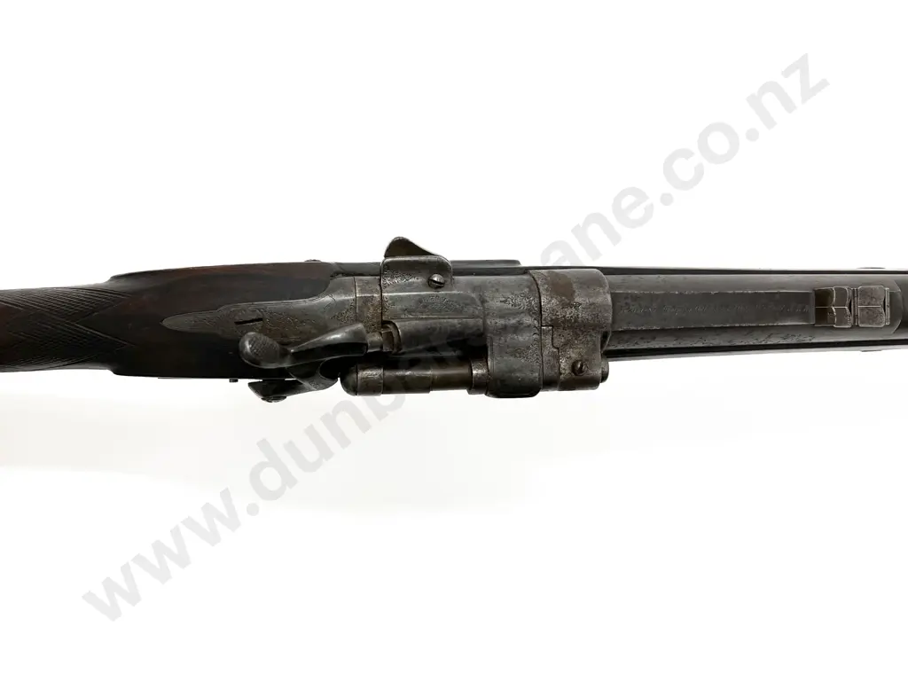W H Tisdall Whittall St Birmingham Percussion Sporting Rifle Image 1++