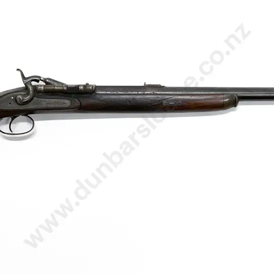 W H Tisdall Whittall St Birmingham Percussion Sporting Rifle
